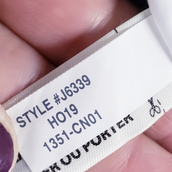 J. Crew Juliette Collarless Sweater Blazer Black Open Front Long Size XXS - Picture 9 of 10